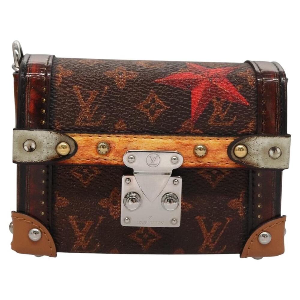 Louis Vuitton Monogram Essential Trunk Charm Brown